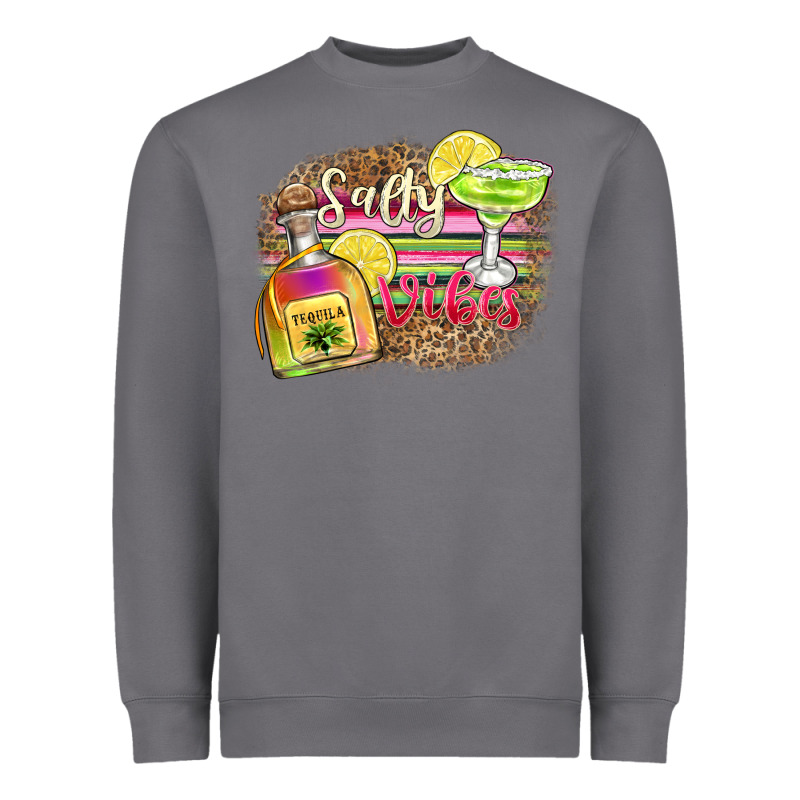 Salty Vibes Heavyweight Sweatshirt by Zillion Design Studio | Teevron