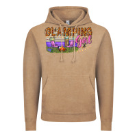 Vintage Coffee glamping girl Vintage Hoodie - texasbilliewilder