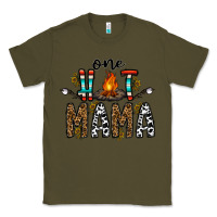 Army Green one hot mama Classic Tee - CowhideDigitalArt