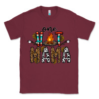 Burgundy one hot mama Classic Tee - CowhideDigitalArt