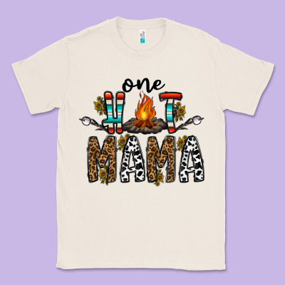 One Hot Mama Classic Tee Designed By Cowhidedigitalart