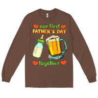 Chestnut our first father's day together Long Sleeve Tee - HRA Design Shop