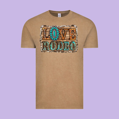 Love Rodeo Gemstone Vintage Tee Designed By Ranaportraitstore