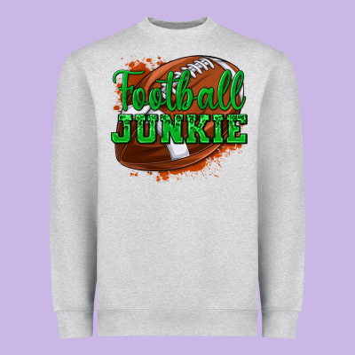 Heavyweight Sweatshirt football junkie