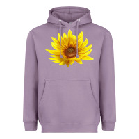 Lavender Maximillian Perennial Sunflower Heavyweight Hoodie - LillyAllenDesigns