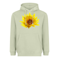 Matcha Maximillian Perennial Sunflower Heavyweight Hoodie - LillyAllenDesigns