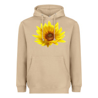 Mushroom Maximillian Perennial Sunflower Heavyweight Hoodie - LillyAllenDesigns