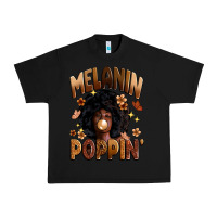 Black melanin poppin Urban Heavy Tee - Zillion Design Studio