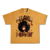 Peanut Butter melanin poppin Urban Heavy Tee - Zillion Design Studio