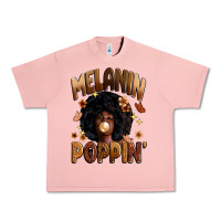 Salmon melanin poppin Urban Heavy Tee - Zillion Design Studio