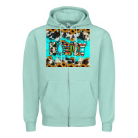 Seafoam howdy Zipper Hoodie - JahusDesignShop
