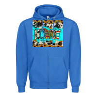 True Royal howdy Zipper Hoodie - JahusDesignShop