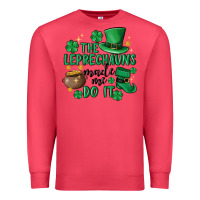 Cardinal the leprechauns made me do it Premium Sweatshirt - MaliasSmallBusiness