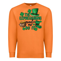 Carrot the leprechauns made me do it Premium Sweatshirt - MaliasSmallBusiness