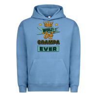 Pigment Pebble Blue world's best grampa ever Urban Hoodie - Jasminsmagicworld