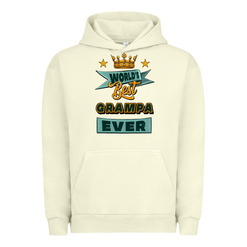 World's Best Grampa Ever Urban Hoodie by Jasminsmagicworld | Teevron