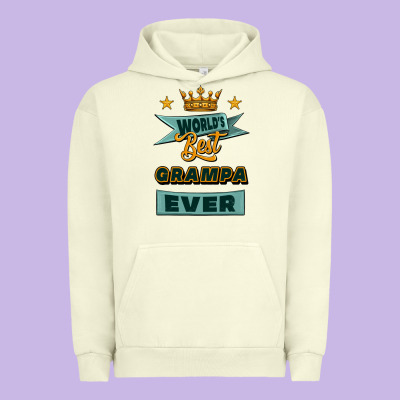World's Best Grampa Ever Urban Hoodie Designed By Jasminsmagicworld