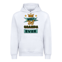 White world's best grampa ever Urban Hoodie - Jasminsmagicworld