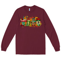 Burgundy our lady drink Long Sleeve Tee - RacoonDesign