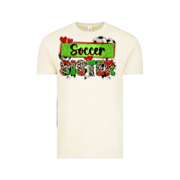 Vintage Arctic soccer sister with leopard Vintage Tee - Zillion Design Studio