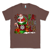 Chestnut fa la la la la christmas santa claus coffee cup Classic Tee - FaDigitalArtStudio