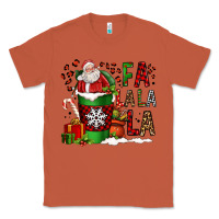 Copper fa la la la la christmas santa claus coffee cup Classic Tee - FaDigitalArtStudio
