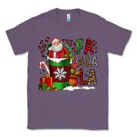 Lavender fa la la la la christmas santa claus coffee cup Classic Tee - FaDigitalArtStudio