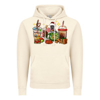 Vintage Artic Christmas coffee cups with Pitbull Vintage Hoodie - RanaPortraitStore