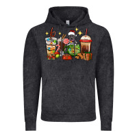 Vintage Black Christmas coffee cups with Pitbull Vintage Hoodie - RanaPortraitStore