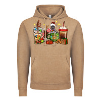 Vintage Coffee Christmas coffee cups with Pitbull Vintage Hoodie - RanaPortraitStore