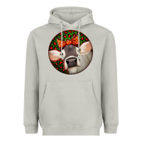 Moon Dust Christmas Cow, Heavyweight Hoodie - Jasminsmagicworld