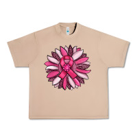 Burro breast awareness cancer pink sunflower Urban Heavy Tee - RanaPortraitStore