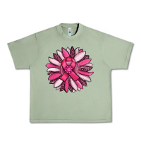 Oil Green breast awareness cancer pink sunflower Urban Heavy Tee - RanaPortraitStore
