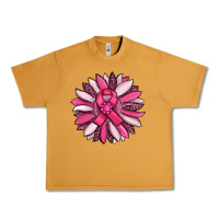 Peanut Butter breast awareness cancer pink sunflower Urban Heavy Tee - RanaPortraitStore