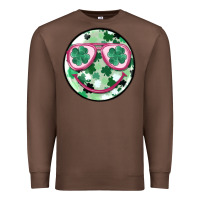 Chestnut st patrick's smiley Premium Sweatshirt - MaliasSmallBusiness