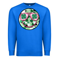 True Royal st patrick's smiley Premium Sweatshirt - MaliasSmallBusiness