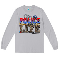 Moon Dust police life Long Sleeve Tee - AdoDesignShop