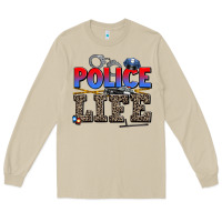 Mushroom police life Long Sleeve Tee - AdoDesignShop