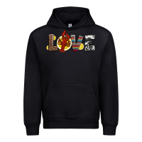 Black love crawfish western mardi gras Urban Hoodie - Jasminsmagicworld