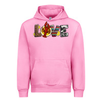 Fuchsia Pink love crawfish western mardi gras Urban Hoodie - Jasminsmagicworld