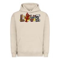 Pigment French Oak love crawfish western mardi gras Urban Hoodie - Jasminsmagicworld