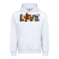 White love crawfish western mardi gras Urban Hoodie - Jasminsmagicworld
