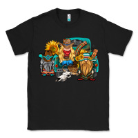 Black western Truck with gnomes Classic Tee - HRA Design Shop