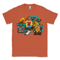 Copper western Truck with gnomes Classic Tee - HRA Design Shop