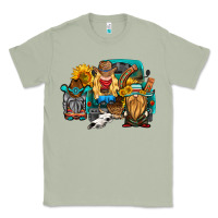 Matcha western Truck with gnomes Classic Tee - HRA Design Shop