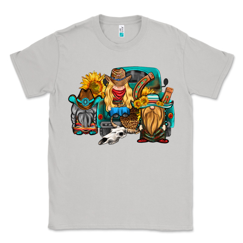 Western Truck With Gnomes Classic Tee by HRA Design Shop | Teevron