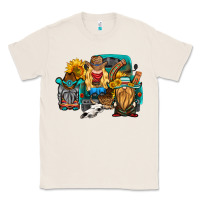 Natural western Truck with gnomes Classic Tee - HRA Design Shop