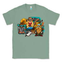 Sage western Truck with gnomes Classic Tee - HRA Design Shop