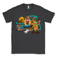 Smoke western Truck with gnomes Classic Tee - HRA Design Shop