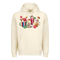 Sandshell mexico dessert coffee cups Premium Hoodie - MaliasSmallBusiness
